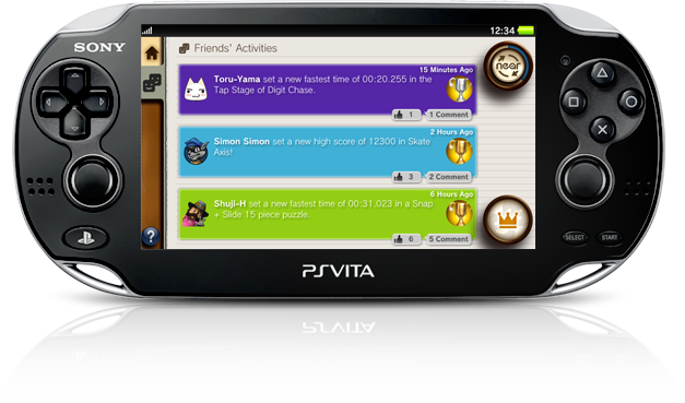 PS Vita Friends Application PS Vita Friends Application