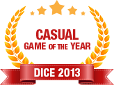 Dice 2013 - Casual Game of  the Year