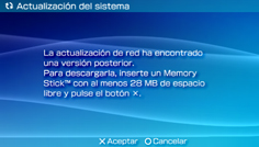 (Actualización del sistema)