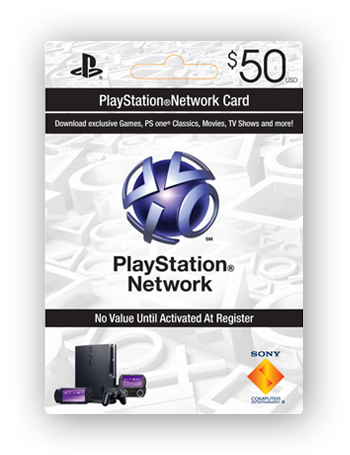 Playstation Network Card $50 Playstation Network Card $50