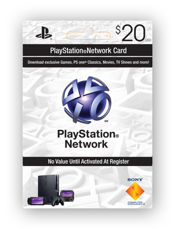 Playstation Network Card $20 Playstation Network Card $20