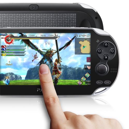 PS Vita Rear Touch Pad